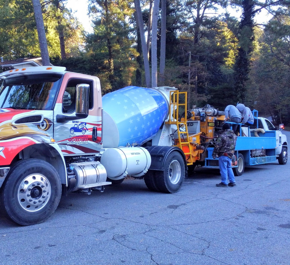 Mini Mix Concrete Industrial Projects
